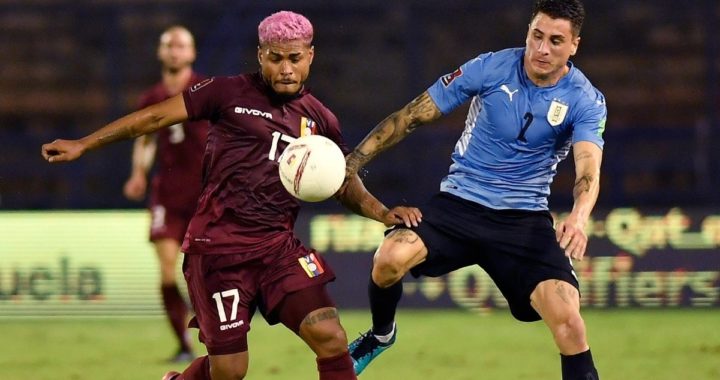 Uruguay buscará la victoria hoy ante Venezuela
